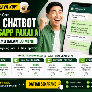 Buat Whatsapp Chatbot Pertamamu dalam 30 Menit tanpa coding
